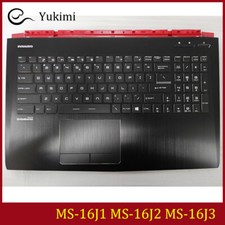 MS-16J1 MS-16J2 MS-16J3 FOR MSI GE62 GE62VR Black C Shell Backlit Keyboard picture