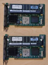 Lot of 2 LSI Logic L1-01013-03 Ultra320 SCSI Dual Channel 68-Pin RAID Controller picture