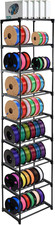 9-Tier Metal 3D Printer Filament Storage Rack 6.5 X 2 80.7 Spool Holder DIY picture