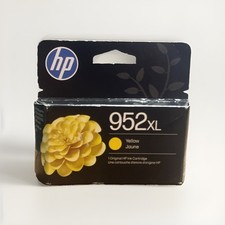 BRAND NEW IN BOX GENUINE HP INK 952XL YELLOW EXP DEC 2027 picture