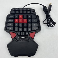 Delux T9 46 Key Singlehanded HitMan Wired Gaming Keyboard Professional Ergonomic picture