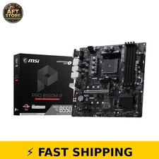 MSI PRO B550M-P Motherboard - AMD Ryzen 5000 Ready, Micro ATX picture