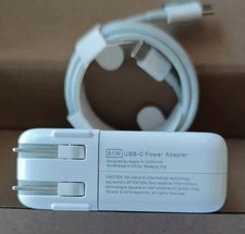 NEW OEM 61W USB C-C dapter Charger for MacBook Pro 13'' 15'' 2018 -2020 A1718 picture