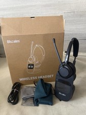 Blucalm Wireless Headset With Mic & Noise Cancelling For Work V5.4 - Zoom, Teams picture