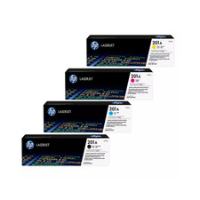 Genuine HP 201A Toner Set CF400A CF401A CF402A CF403A CMYK picture