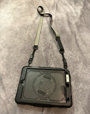 SEYMAC Rugged Tablet Case Cover w/ Hand Strap & Shoulder Strap, Black for IPad picture