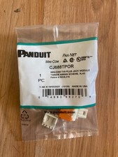 Panduit CJ688TPOR Orange Mini-Com TX6 Plus Jack Module Category 6 picture