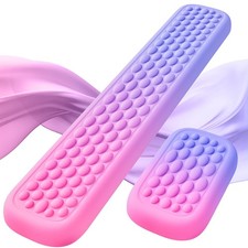 Ergonomic Gaming Wrist Rest for Computer Keyboard & - Premium Silky Memory Fo... picture