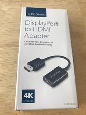 Insignia NS-PD94502 DisplayPort to HDMI Adapter NEW IN BOX Connect Computer HDMI picture
