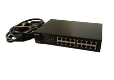 ZyXEL GS1100-16 16-Port Gigabit Ethernet Switch | tested working picture