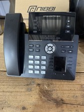 Grandstream IP Phone Black Business Phone Ethernet (RJ-45) Speakerphone VoIP picture