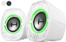 Edifier G1000 II RGB Gaming Speakers Bluetooth USB AUX 2.0ch White picture