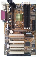 ASUS P3B-F REV. 1.04 Intel 440BX Slot 1 ATX AGP SDRAM IDE ISA Motherboard picture