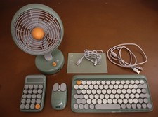 Lofree Limited Mid Summer Green Mechanical Wireless Bluetooth Keyboard Mouse picture