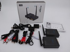 YMOO 2.4Ghz Wireless Audio Transmitter Receiver (1 TX+1 RX) for Home Audio picture