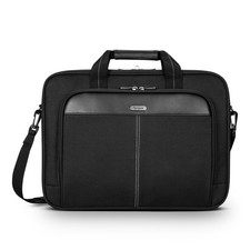 15-16 Inch Slim Lightweight Laptop Briefcase, Black - Messenger  picture