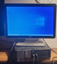 Dell OptiPlex 990 SFF Desktop & HP w1907 19