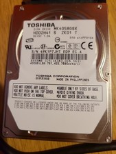 Toshiba 400 GB 2.5 inch MK4058GSX Disk Drive picture