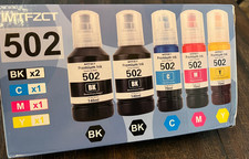 NEW - IMTFZCT 502 Compatible Ink Bottle Set - 5 Pack picture