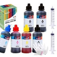 600ML Koala Ink Refill Kit for HP 61 60 62 63 67 950 951 564 920 901 Refill Ink picture