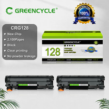 GREENCYCLE 2PK CRG128 C128 Toner Cartridge Fit for Canon 128 ImageClass MF4890dw picture