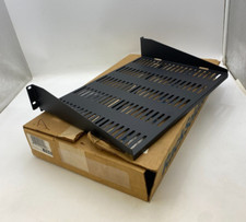 Rack Solutions 2USHL-022HALF-13DV 2Post Relay Rack Vented Shelf 13