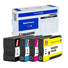 4pk 952XL 952 XL Ink Cartridges For HP OfficeJet Pro 7740 8210 8216 8218 picture