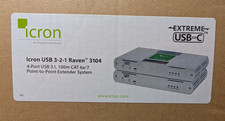 Icron USB Raven 3104 USB 3-2-1 / 4 - Port USB 3.1, 200m Multimode Fiber Extender picture