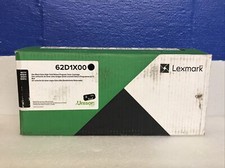 Lexmark 62D1X00 Black Extra High Yield Toner Cartridge New Sealed Damaged Box picture