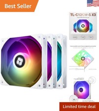 Set of 3 TL-C12C-S X3 ARGB 120mm Cooling Fans - Maximum Performance & Style picture