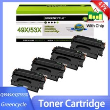 4x Q7553X 53X Toner Cartridge Fit for HP LaserJet M2727nf M2727nfs MFP Printer picture