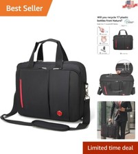 Lightweight Anti-Theft Laptop Satchel with Organizers - Perfect for Travel picture