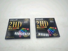2x Maxell MF2-256HD 3.5