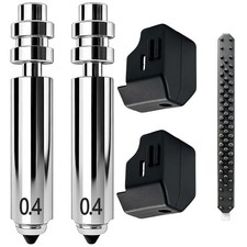 2PK 0.4Mm Nozzle for Anycubic Kobra X Nozzle High Flow Hotend Kit, High-Speed Pr picture
