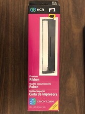 NCR Premium Ribbon for EPSON LQ800 NOS Brand New NCR No. 151218 picture