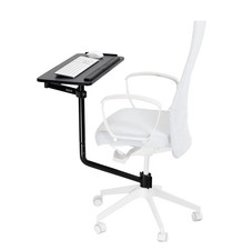 VIVO Office Chair Mounted 26 x 12 Inch Keyboard and Mouse Tray, Ergonomic Tilt, picture