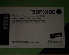 Lexmark Unison (50F1X0E) Black Toner Cartridge picture