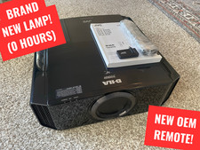 JVC DLA-X95R DLA-X95RBU 4K 3D THX Projector w/ 3D Kit NEW 0-Hour Lamp & Remote picture