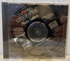 NEW 1997 Mindscape National Geographic Photo Gallery CD-ROM PC Windows 95 3.1 picture
