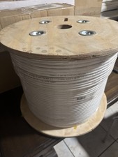 Monoprice Cat6A Ethernet Bulk Cable 1000ft 23AWG 550MHz 10G White P/N 18593 picture