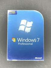 Microsoft Windows 7 Professional Full 32&64bit DVDs Sealed New in Retail Box picture