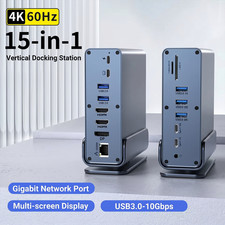 4K Docking Station Dual / Triple monitor | 2 HDMI & DP, Gigabit Ethernet,100W PD picture