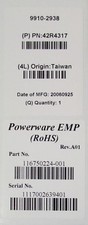 EATON POWERWARE 42R4317 9910 2938 Environmental Monitoring Probe 116750224 001 picture