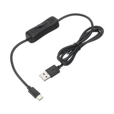 3.28ft USB Extension Cable Type C to USB Male 66W Data Power Cord Black 1Pack picture