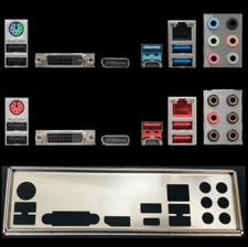 IO OEM   MSI B360-A PRO、B360 GAMING ARCTIC Backplate  I/O picture