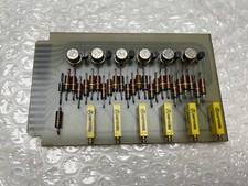 VINTAGE IBM LOGIC CARD BOARD w RCA 2N2405 AMPHENOL 6644 picture
