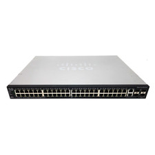 Cisco SG500-52P-K9 48 10/100/1000 Gigabit GBE PoE+ Ports Managed Switch picture