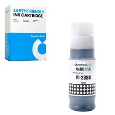 OSI Compatible Black Color Ink Bottles Lot fits Canon GI-23 PIXMA G620 picture
