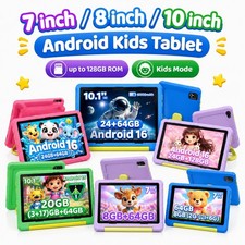 AEEZO 7in 8in 10in Kids Tablet Android Pad 32GB 64GB 128GB ROM 5GWifi Shockproof picture