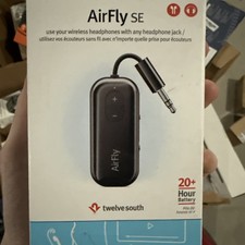 Twelve South AirFly SE, Bluetooth Wireless Audio Transmitter for AirPods - Black picture